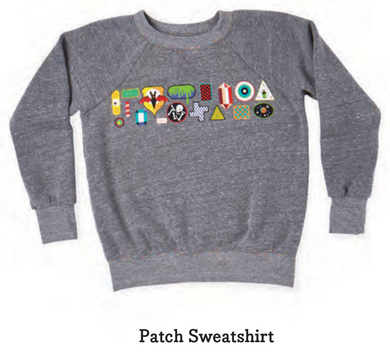 Patch Crewneck Sweatshirt