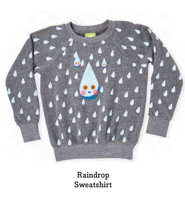 Raindrop Crewneck Sweatshirt
