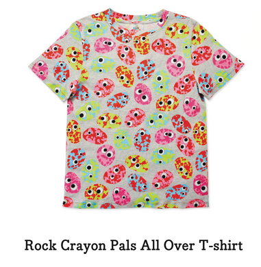Rock Crayon Pals All Over Tee