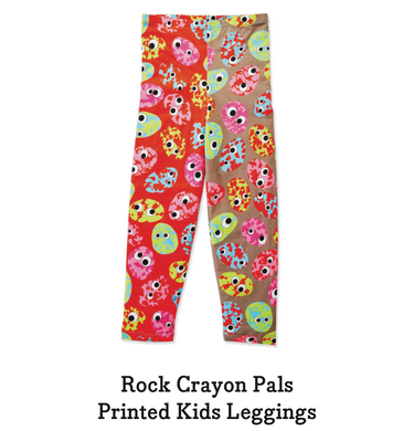 Rock Crayon Pals Leggings