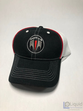 Motus Black and White Logo Hat