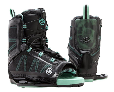 Hyperlite 2016 Syn Open Toe Women's Wakeboard Bindings Size 4 - 8.5 (63912402)