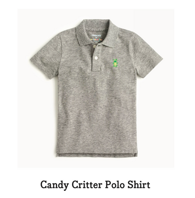 Kid Made Modern SS CANDY CRITTER POLO