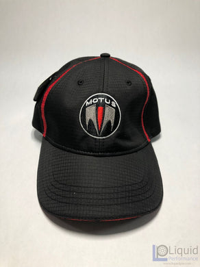 Motus Black and Red Hat